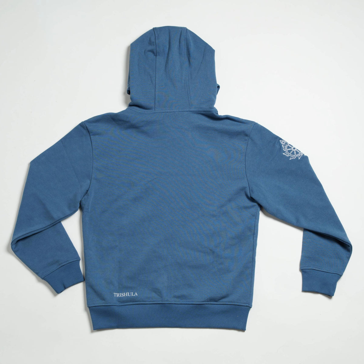 CHAKRA ZIP UP HOODIE BLUE