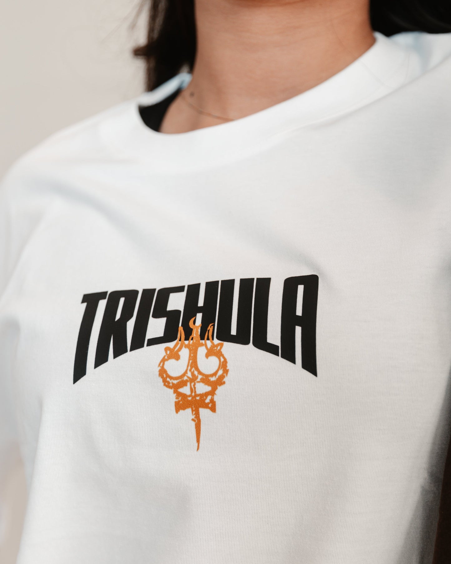 Maa Durga Tee - White