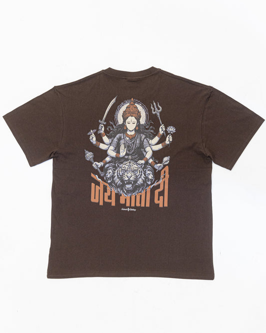 Maa Durga Tee - Chocolate