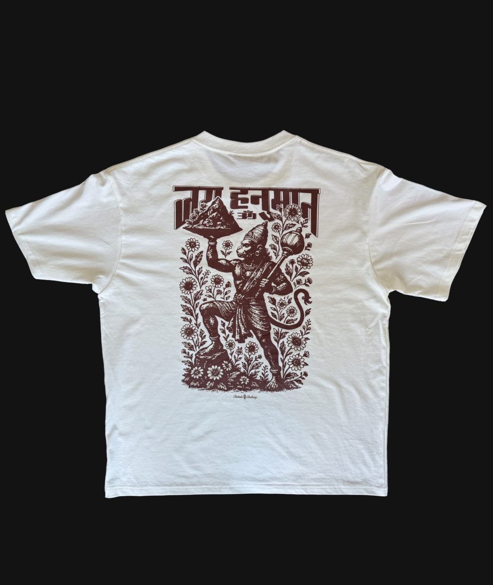 White Hanuman Tee