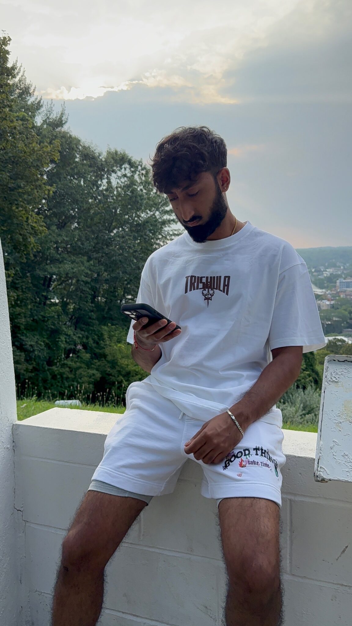 White Hanuman Tee - Image 5