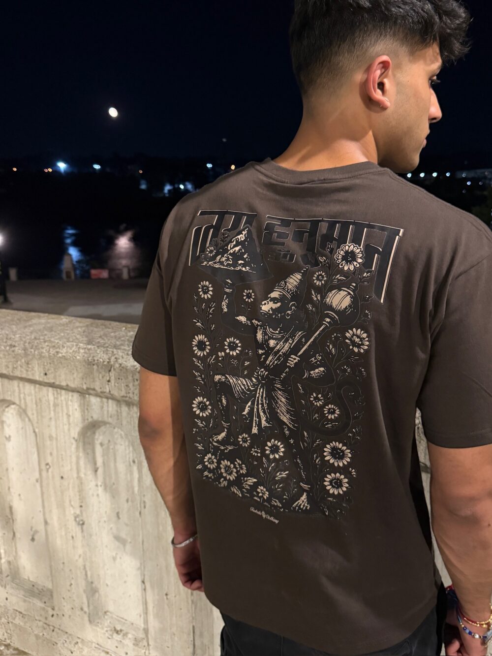 Chocolate Hanuman Tee - Image 5